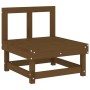 Garden furniture set 7 pieces solid honey brown pine wood by , Garden sets - Ref: Foro24-3186511, Price: 400,44 €, Discount: %