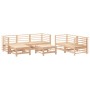 Garden furniture set 7 pieces solid pine wood by , Garden sets - Ref: Foro24-3186193, Price: 403,99 €, Discount: %