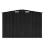 Metal garden shed in anthracite color, 257x392x181 cm by vidaXL, Sheds - Ref: Foro24-143346, Price: 517,66 €, Discount: %