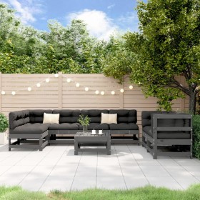 Garden furniture set 8 pieces solid pine wood by , Garden sets - Ref: Foro24-3186454, Price: 521,59 €, Discount: %