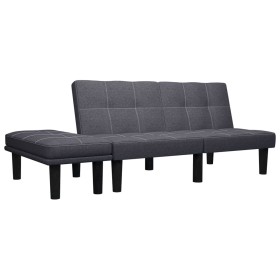 2-Sitzer-Sofa aus dunkelgrauem Stoff von , Sofas - Ref: Foro24-284748, Preis: 275,99 €, Rabatt: %