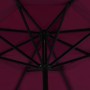 Garden umbrella with burgundy red aluminum pole 500 cm by vidaXL, Umbrellas - Ref: Foro24-44476, Price: 270,98 €, Discount: %