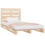 Estructura de cama madera maciza de pino 90x200 cm de , Camas y somieres - Ref: Foro24-3120117, Precio: 117,45 €, Descuento: %