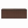 Brown metal garden shed 257x489x181 cm by vidaXL, Sheds - Ref: Foro24-143351, Price: 589,99 €, Discount: %