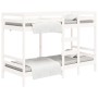 Solid white pine wood bunk bed 75x190 cm by , Beds and slatted bases - Ref: Foro24-3139845, Price: 264,02 €, Discount: %