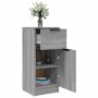 Aparadores 2 uds madera contrachapada gris Sonoma 30x30x70 cm de , Aparadores - Ref: Foro24-817003, Precio: 95,05 €, Descuent...