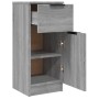 Aparadores 2 uds madera contrachapada gris Sonoma 30x30x70 cm de , Aparadores - Ref: Foro24-817003, Precio: 95,05 €, Descuent...