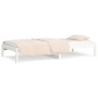 Sofá cama madera maciza de pino blanco 80x200 cm de , Camas y somieres - Ref: Foro24-820418, Precio: 53,89 €, Descuento: %