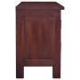 Classic brown TV cabinet solid mahogany wood 100x30x45 cm by , TV Furniture - Ref: Foro24-288301, Price: 194,23 €, Discount: %