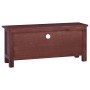 Classic brown TV cabinet solid mahogany wood 100x30x45 cm by , TV Furniture - Ref: Foro24-288301, Price: 194,23 €, Discount: %