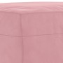 Pink velvet 3-piece sofa set with cushions by , Sofas - Ref: Foro24-3201713, Price: 519,16 €, Discount: %