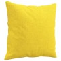 Juego de sofás con cojines 3 piezas tela amarillo claro de , Sofás - Ref: Foro24-3202075, Precio: 651,54 €, Descuento: %