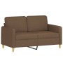 Sofagarnitur mit Kissen 2-teilig aus braunem Stoff von , Sofas - Ref: Foro24-3202105, Preis: 462,58 €, Rabatt: %