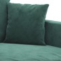 Dark green velvet 2-seater sofa 140 cm by , Sofas - Ref: Foro24-359305, Price: 241,99 €, Discount: %