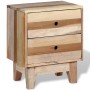 Mesita de noche de madera maciza reciclada de vidaXL, Mesitas de noche - Ref: Foro24-244234, Precio: 81,42 €, Descuento: %