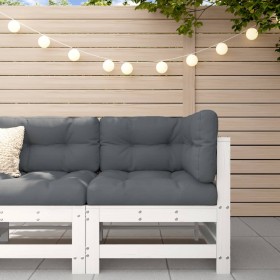 Garden corner sofa solid pine wood by , Modular outdoor sofas - Ref: Foro24-825605, Price: 68,99 €, Discount: %