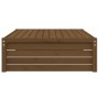 Garden stool solid pine wood honey brown 120x80 cm by , Modular outdoor sofas - Ref: Foro24-825754, Price: 75,23 €, Discount: %