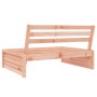 Central garden sofa solid Douglas fir wood 120x80 cm by , Modular outdoor sofas - Ref: Foro24-825749, Price: 106,73 €, Discou...