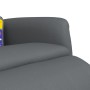 Sillón reclinable de masaje con reposapiés cuero sintético gris de , Sillones - Ref: Foro24-356727, Precio: 278,99 €, Descuen...