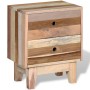 Mesita de noche de madera maciza reciclada de vidaXL, Mesitas de noche - Ref: Foro24-244234, Precio: 81,42 €, Descuento: %