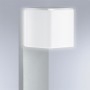 Steinel Garden bollard with sensor GL 80 LED IHF CUBO silver 055486 by Steinel, Outdoor lighting - Ref: Foro24-422641, Price:...