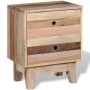 Mesita de noche de madera maciza reciclada de vidaXL, Mesitas de noche - Ref: Foro24-244234, Precio: 81,42 €, Descuento: %