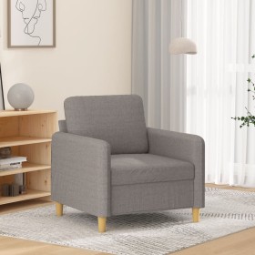 Sillón de tela gris taupé 60 cm de , Sofás - Ref: Foro24-359469, Precio: 160,99 €, Descuento: %