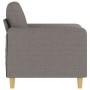 Sillón de tela gris taupé 60 cm de , Sofás - Ref: Foro24-359469, Precio: 160,35 €, Descuento: %