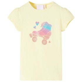 Soft yellow children's t-shirt 140 by , Kids T-shirts - Ref: Foro24-10583, Price: 8,99 €, Discount: %