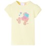 Camiseta infantil amarillo suave 140 de , Camisetas para niños - Ref: Foro24-10583, Precio: 8,99 €, Descuento: %