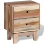 Mesita de noche de madera maciza reciclada de vidaXL, Mesitas de noche - Ref: Foro24-244234, Precio: 81,42 €, Descuento: %