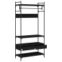 Armario con cajones madera de ingeniería negro 89x39x184,5 cm de , Armarios roperos - Ref: Foro24-838953, Precio: 122,19 €, D...