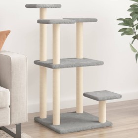 Cat scratching posts with platforms light gray 98.5 cm by , Cat furniture - Ref: Foro24-172107, Price: 40,93 €, Discount: %