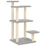 Cat scratching posts with platforms light gray 98.5 cm by , Cat furniture - Ref: Foro24-172107, Price: 40,92 €, Discount: %