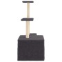 Cat scratching post with dark gray sisal posts 110 cm by , Cat furniture - Ref: Foro24-172105, Price: 37,99 €, Discount: %