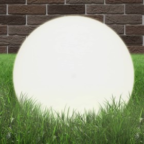 Spherical LED ball lamp 50 cm PMMA by vidaXL, Outdoor lighting - Ref: Foro24-50658, Price: 111,89 €, Discount: %