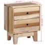 Mesita de noche de madera maciza reciclada de vidaXL, Mesitas de noche - Ref: Foro24-244234, Precio: 81,42 €, Descuento: %