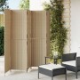 5 panel beige synthetic rattan screen by , Room dividers - Ref: Foro24-365351, Price: 252,45 €, Discount: %