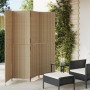 4-panel beige synthetic rattan screen by , Room dividers - Ref: Foro24-365347, Price: 204,65 €, Discount: %