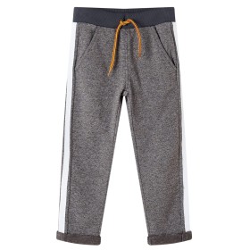 Pantalón de chándal infantil gris oscuro mélange 140 de , Pantalones de niños - Ref: Foro24-13098, Precio: 11,70 €, Descuento: %