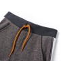 Pantalón de chándal infantil gris oscuro mélange 140 de , Pantalones de niños - Ref: Foro24-13098, Precio: 13,44 €, Descuento: %