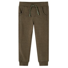 Khaki mélange children's sweatpants 104 by , kids pants - Ref: Foro24-12745, Price: 12,99 €, Discount: %