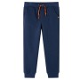 Navy blue mélange children's sweatpants 140 by , kids pants - Ref: Foro24-12798, Price: 11,85 €, Discount: %