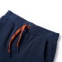 Navy blue mélange children's sweatpants 140 by , kids pants - Ref: Foro24-12798, Price: 11,99 €, Discount: %