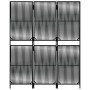 3-panel black synthetic rattan screen by , Room dividers - Ref: Foro24-365372, Price: 90,31 €, Discount: %