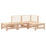 4-piece solid pine wood garden furniture set by , Garden sets - Ref: Foro24-3186501, Price: 214,21 €, Discount: %