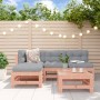 5-piece garden sofa set made of solid Douglas fir wood by , Garden sets - Ref: Foro24-3186555, Price: 282,47 €, Discount: %