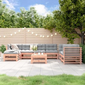 8-piece solid fir wood garden furniture set by , Garden sets - Ref: Foro24-3186583, Price: 472,99 €, Discount: %