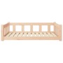 Solid pine wood dog bed 105.5x75.5x28 cm by , Beds for dogs - Ref: Foro24-820202, Price: 81,99 €, Discount: %