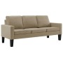 3-seater sofa in cappuccino-colored synthetic leather by , Sofas - Ref: Foro24-288766, Price: 293,99 €, Discount: %